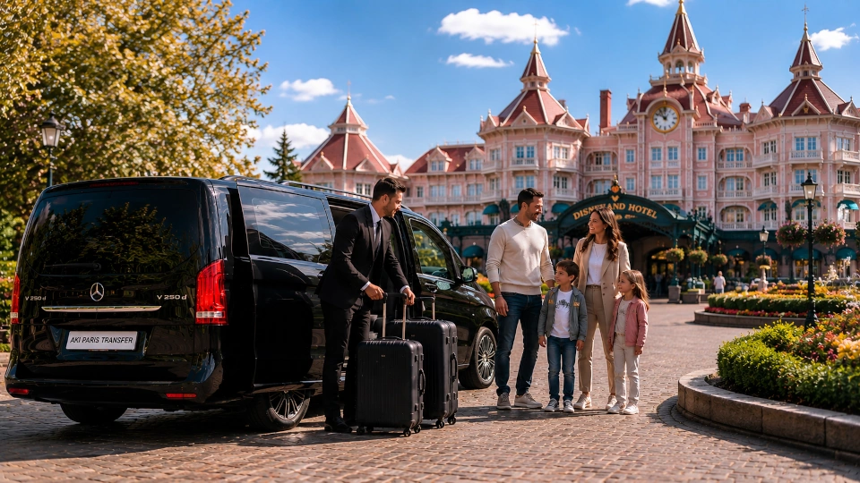 Transfer from CDG Airport to Disneyland Hotel
